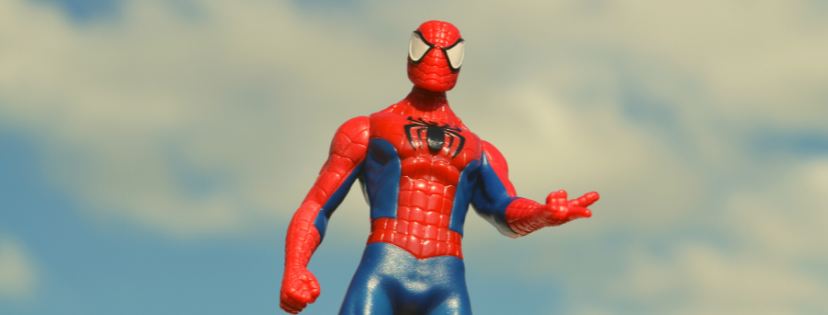 Nostalgic spiderman image